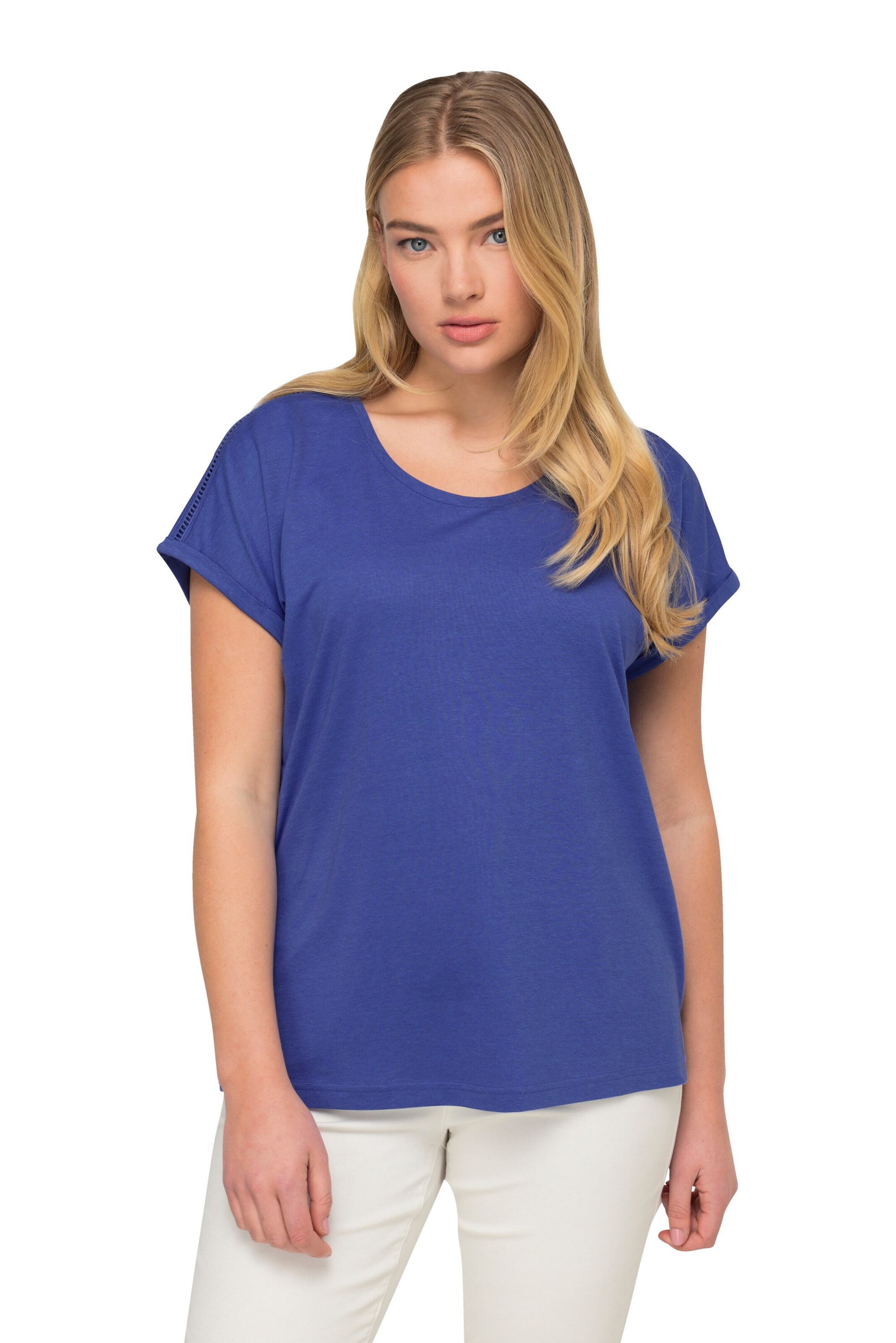LAURASØN Shirt in Blauw: voorkant