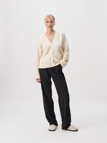 LeGer by Lena Gercke Knit Cardigan 'Mona' in Beige