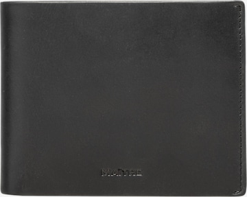 Maître Portemonnee 'Birkheim Gandolf' in Zwart: voorkant