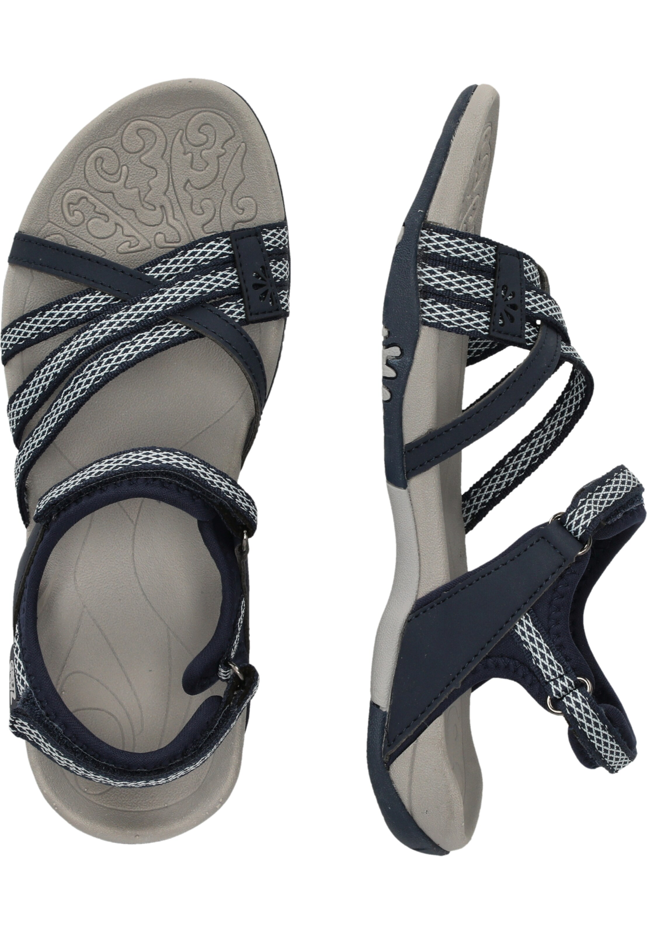 Cruz Sandaal 'Aarhus' in Blauw