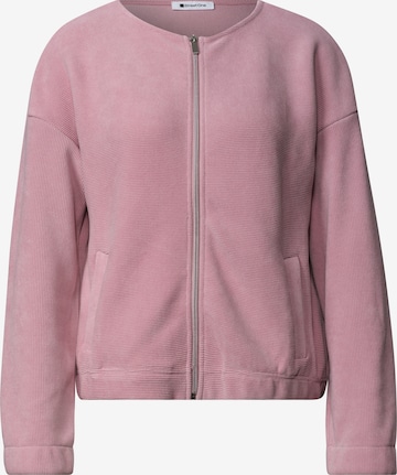 STREET ONE Between-Season Jacket in Pink: front