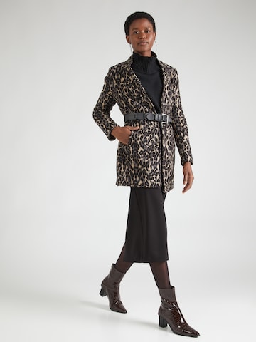 VERO MODA Between-Seasons Coat 'KATRINE' in Brown