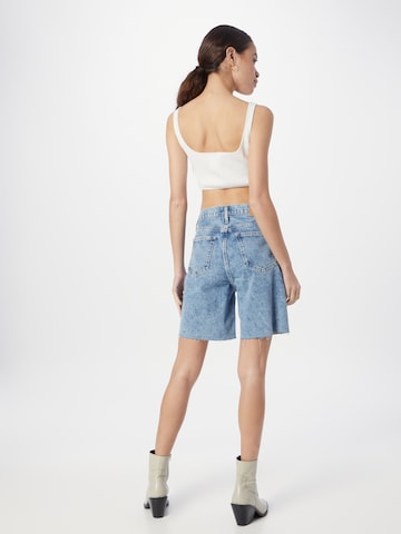 Calvin Klein Jeans Loosefit Shorts in Blau