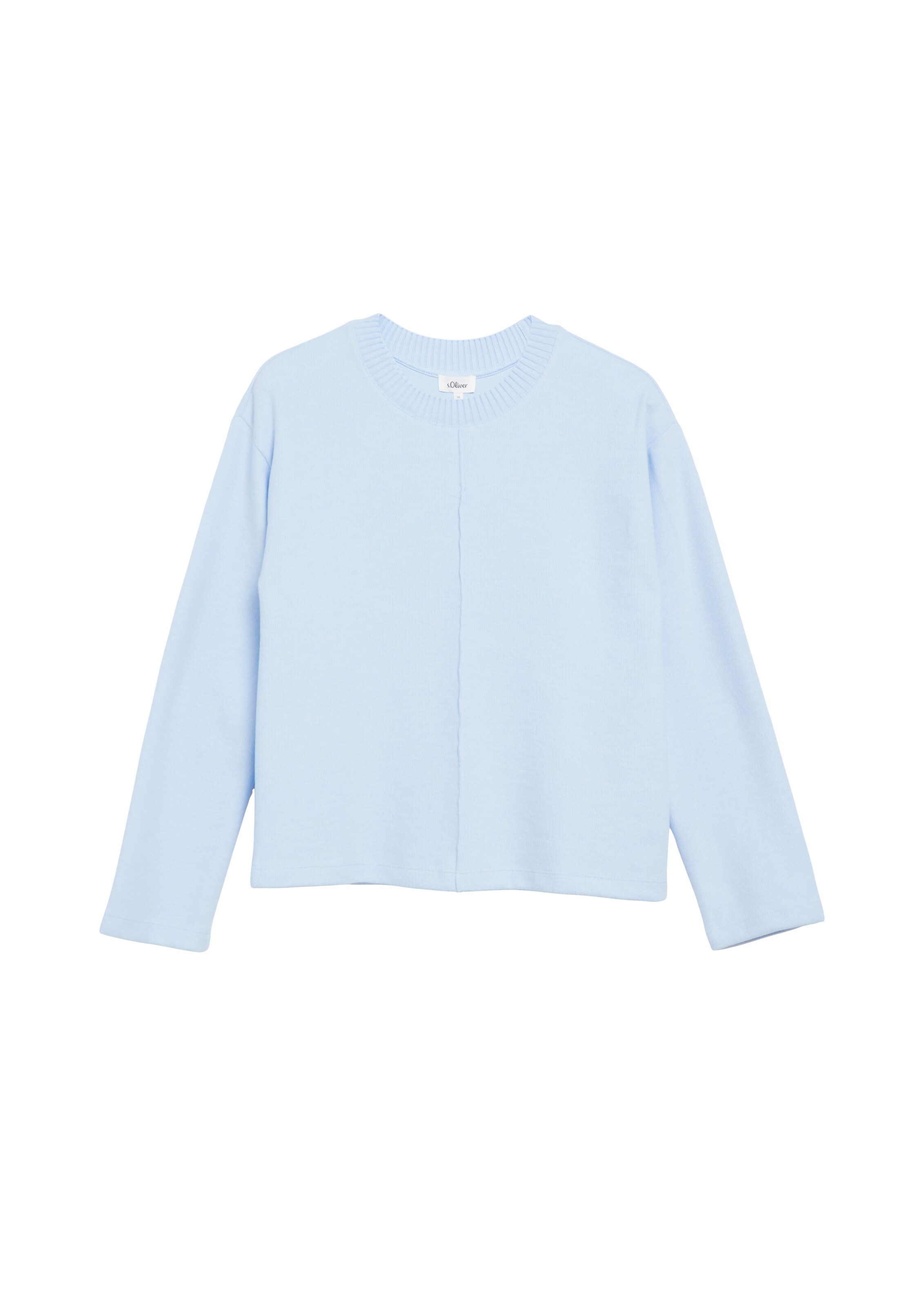 s.Oliver Sweatshirt in Blue: front