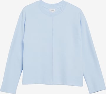 s.Oliver Sweatshirt in Blue: front