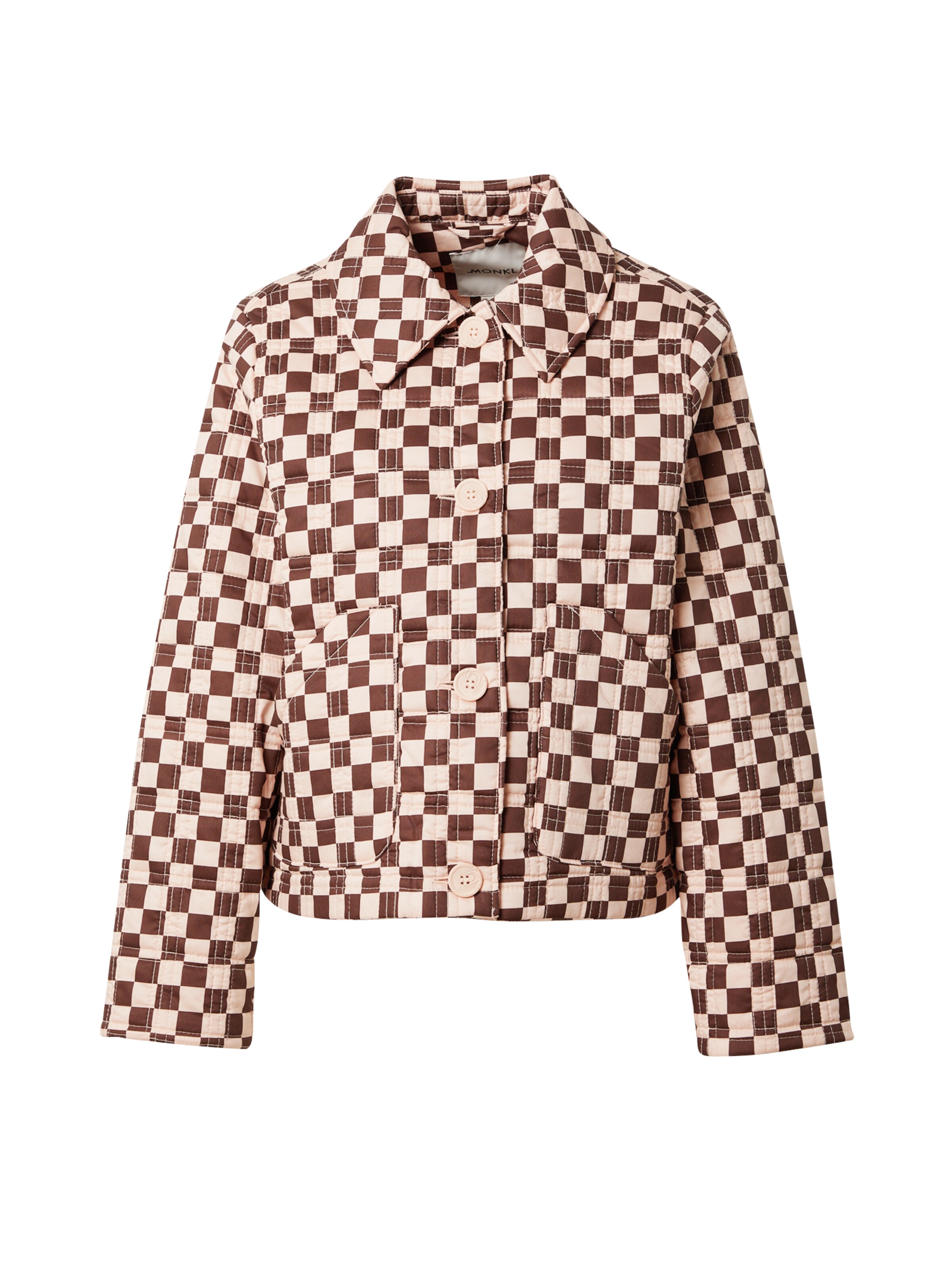 Monki Between-Season Jacket in Brown / Rose, Item view