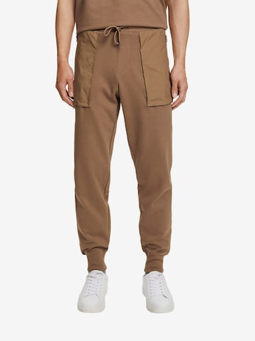 ESPRIT Regular Broek in Beige: voorkant