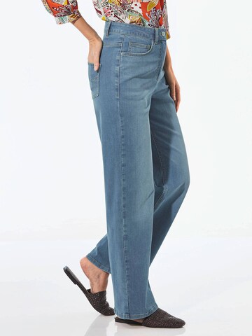 Goldner Wide leg Jeans in Blue