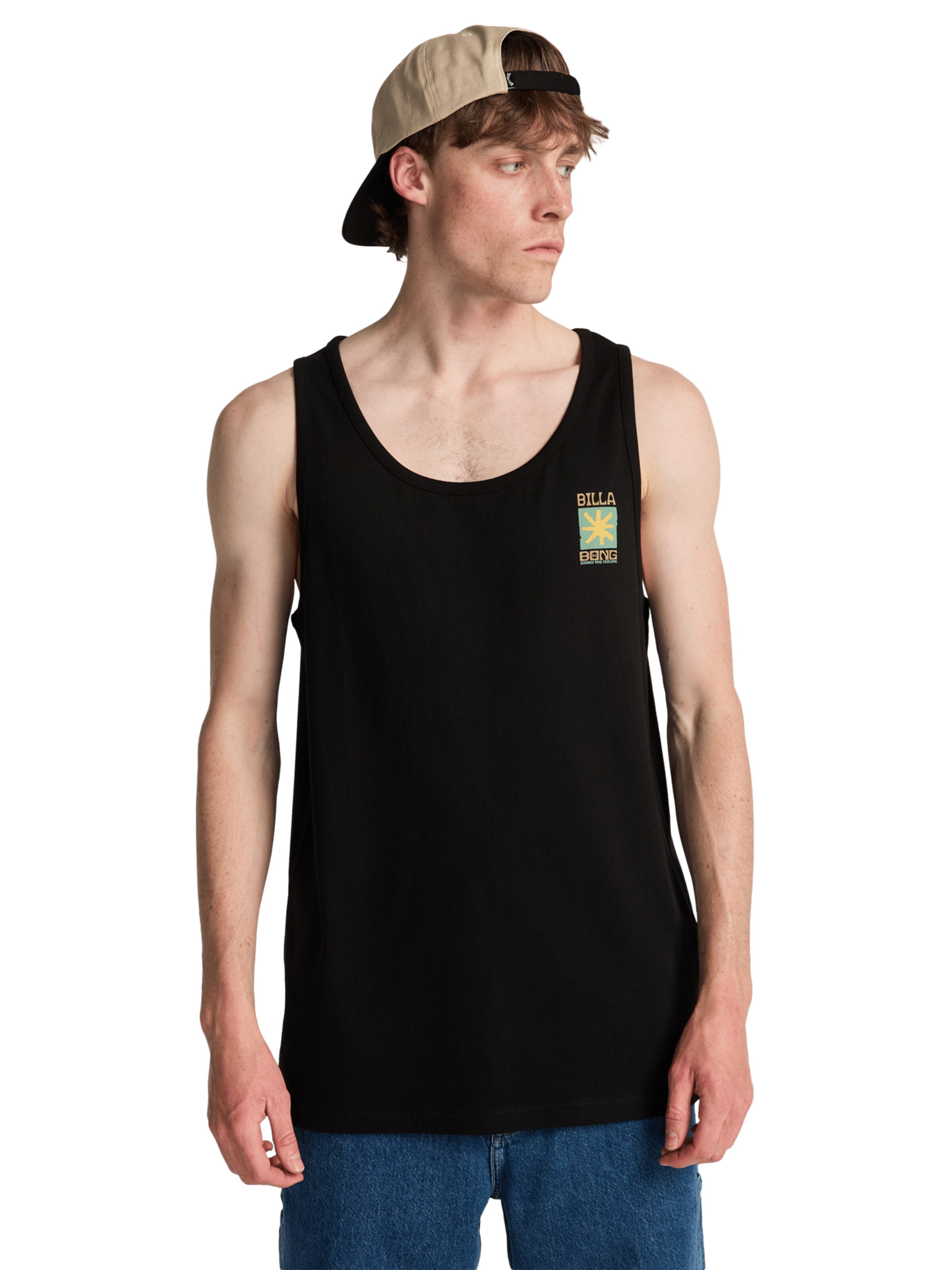 BILLABONG Top 'Good Times' in Schwarz: Vorderseite