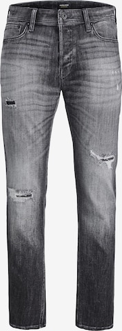 JACK & JONES Regular Jeans 'MIKE' i grå: framsida
