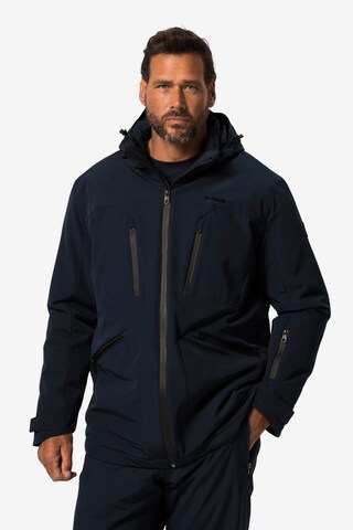 JAY-PI Athletic Jacket in Blue: front