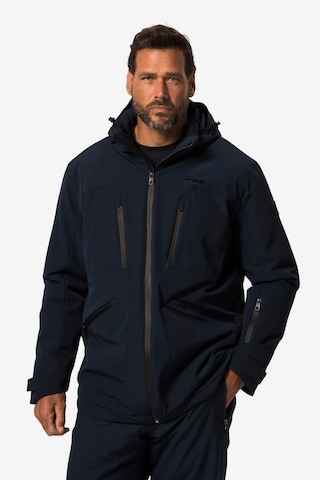 JAY-PI Athletic Jacket in Blue: front