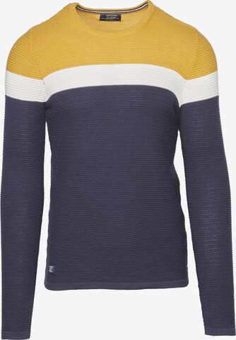 Pull-over KOROSHI en jaune : devant