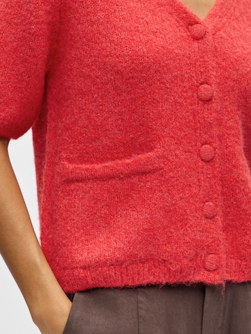 OBJECT Kardigán 'OBJSaggia' - piros