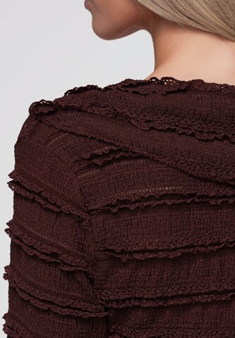 Ombre Shirt ' OW-TS-E0067' in Brown