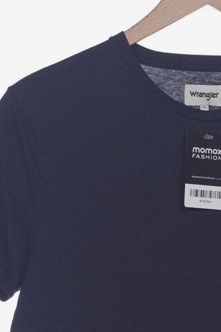 WRANGLER T-Shirt M in Blau