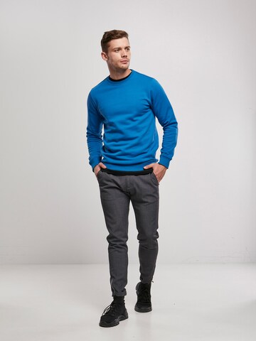 Urban Classics Sweatshirt in Blauw