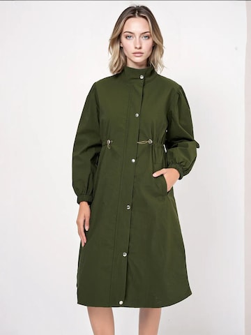 Bigdart Tussenmantel in Groen: voorkant