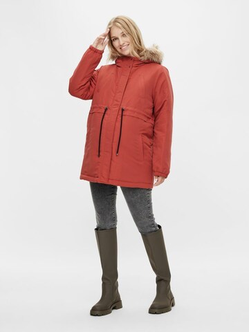 Parka d’hiver 'Jessa' MAMALICIOUS en rouge