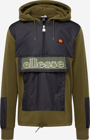 ELLESSE سترة عملية 'Legno' بلون أخضر: الأمام