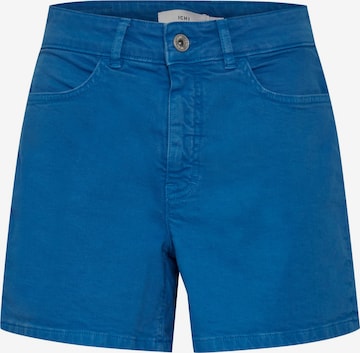 ICHI Short 'Enny' in Blau: predná strana