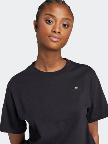 ADIDAS SPORTSWEAR Funkční tričko 'SLIDE' – černá