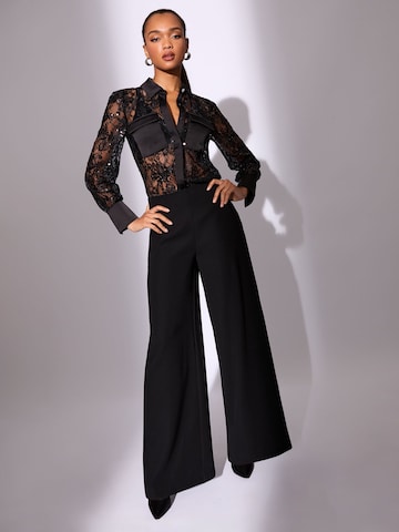 Lipsy Blúz - fekete