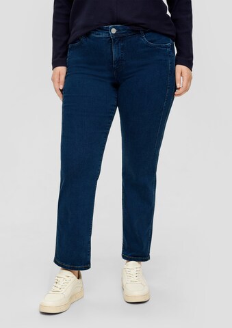 TRIANGLE Regular Jeans in Blauw: voorkant