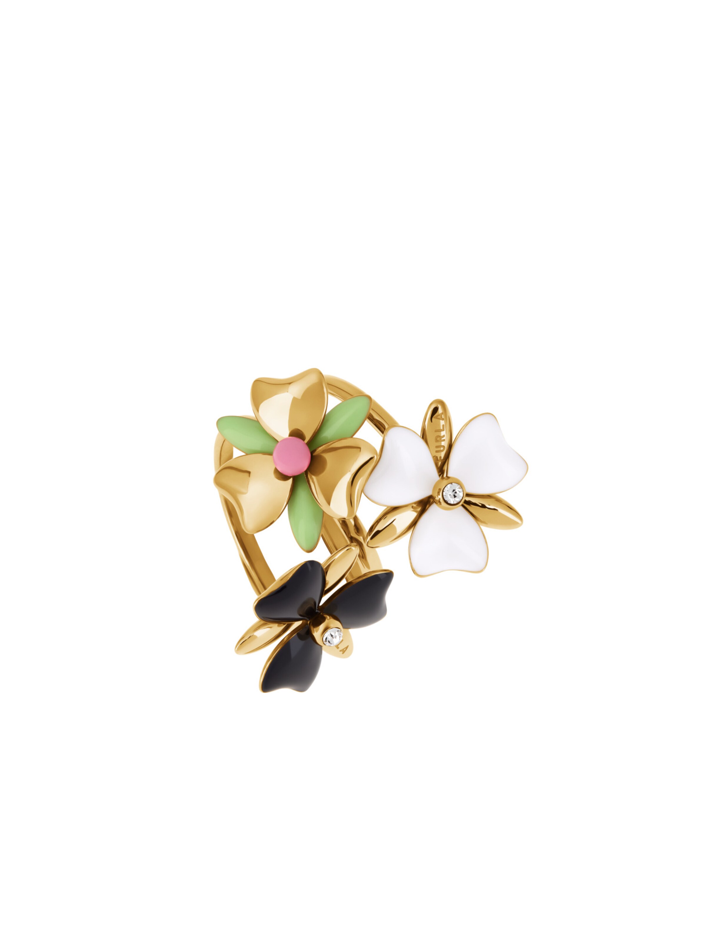Furla Jewellery Ring 'FLORA' i blandingsfarvet: forside