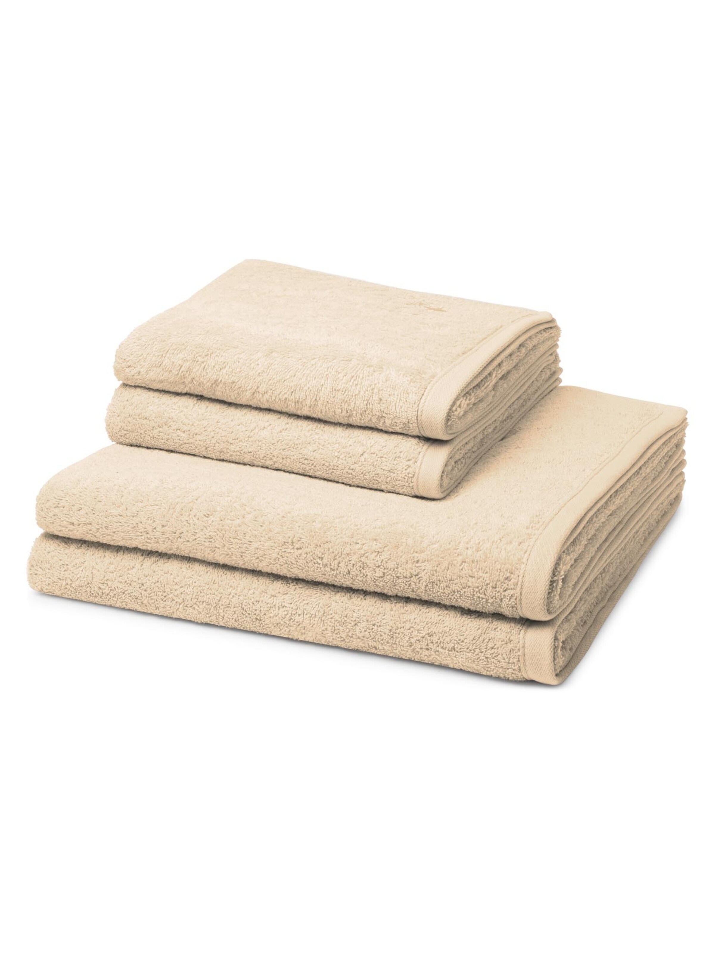 ROSS Handtuch 'Vita'‌ in Beige: Vorderseite