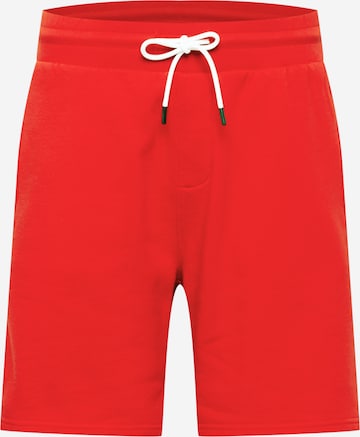 Juvia Püksid, värv punane: eest vaates