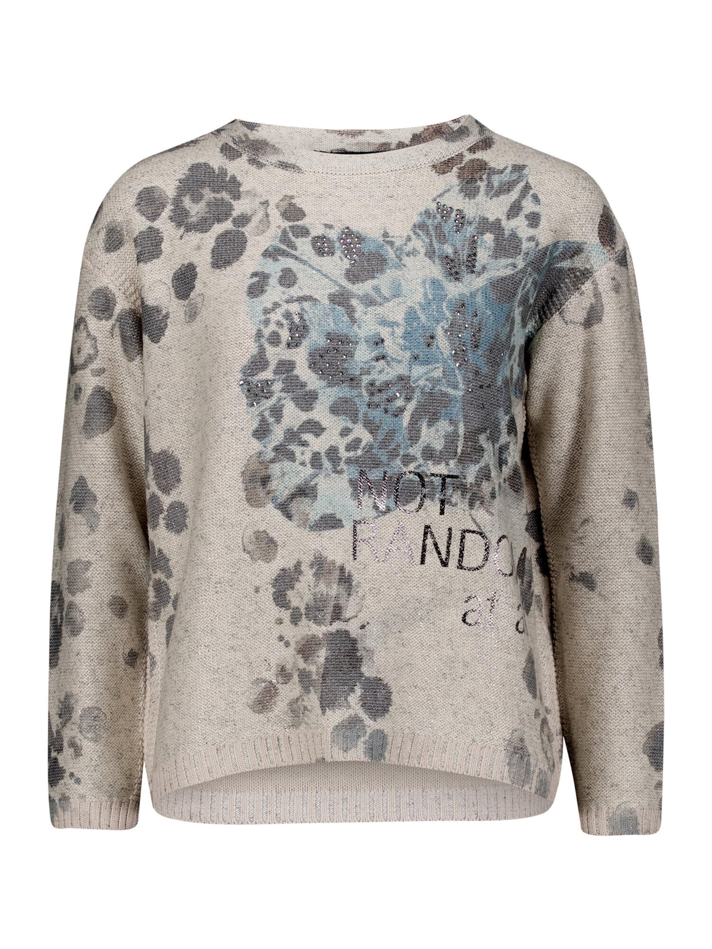 Betty Barclay Strickpullover mit Lurexfaden in Beige: Vorderseite