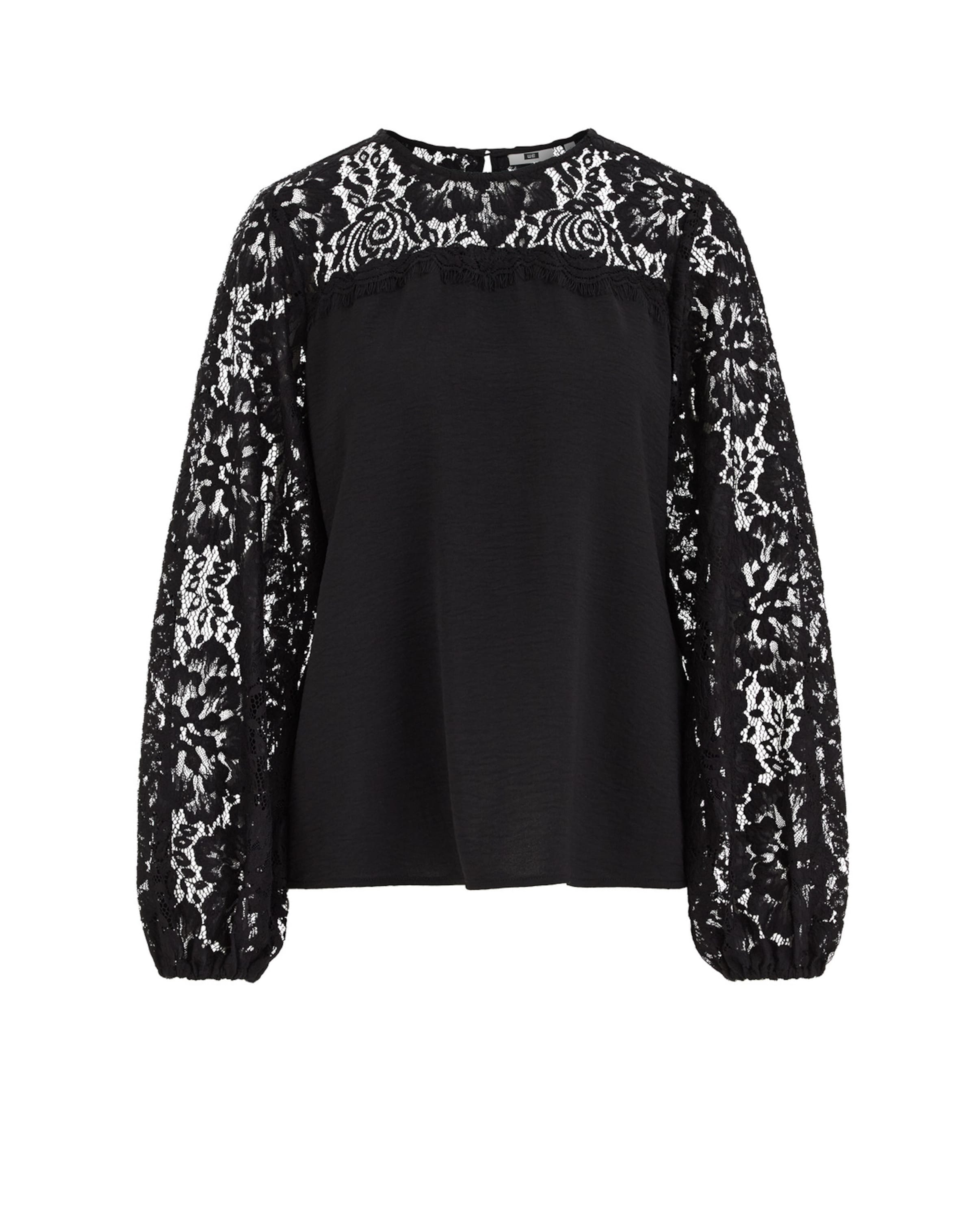 Camicia da donna di WE Fashion in nero: frontale