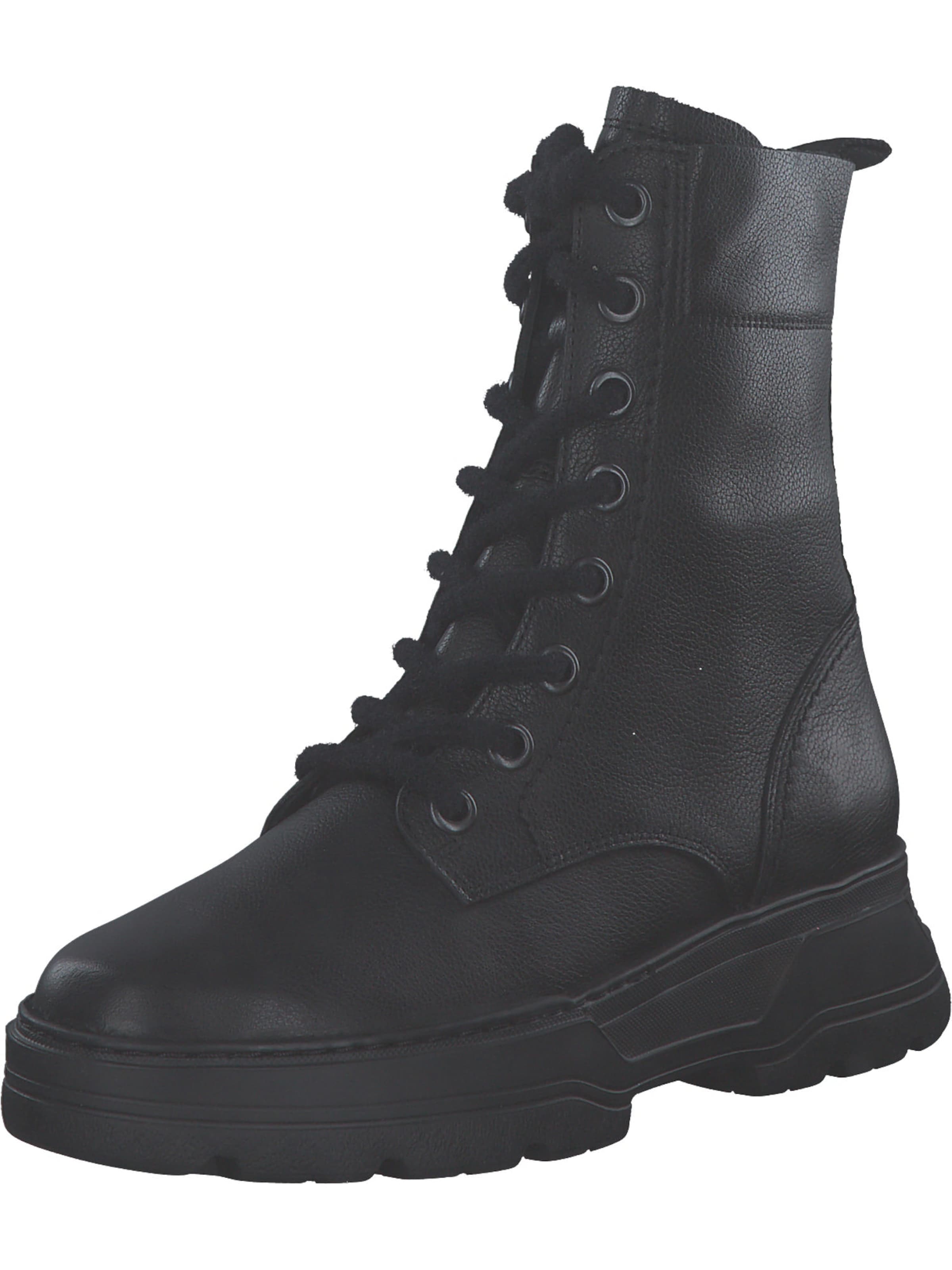 Bottines à lacets '8260' Paul Green en noir : devant