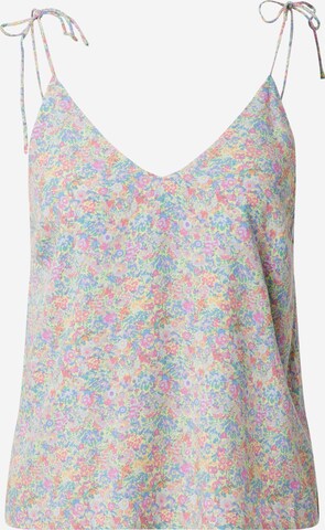 EDITED Top 'Ulla' in Blauw: voorkant