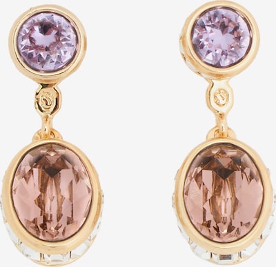 Swarovski Korvakoru värissä ruskea / kulta / lila, Tuotenäkymä