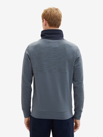 Sweat-shirt TOM TAILOR en bleu