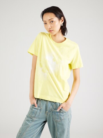 ESPRIT Majica | rumena barva: sprednja stran