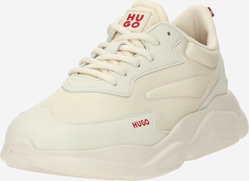 HUGO Sneakers laag 'Leon' in Wit: voorkant