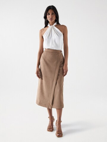 Salsa Jeans Skirt in Brown