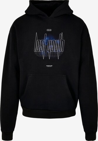 Sweat-shirt Lost Youth en noir : devant