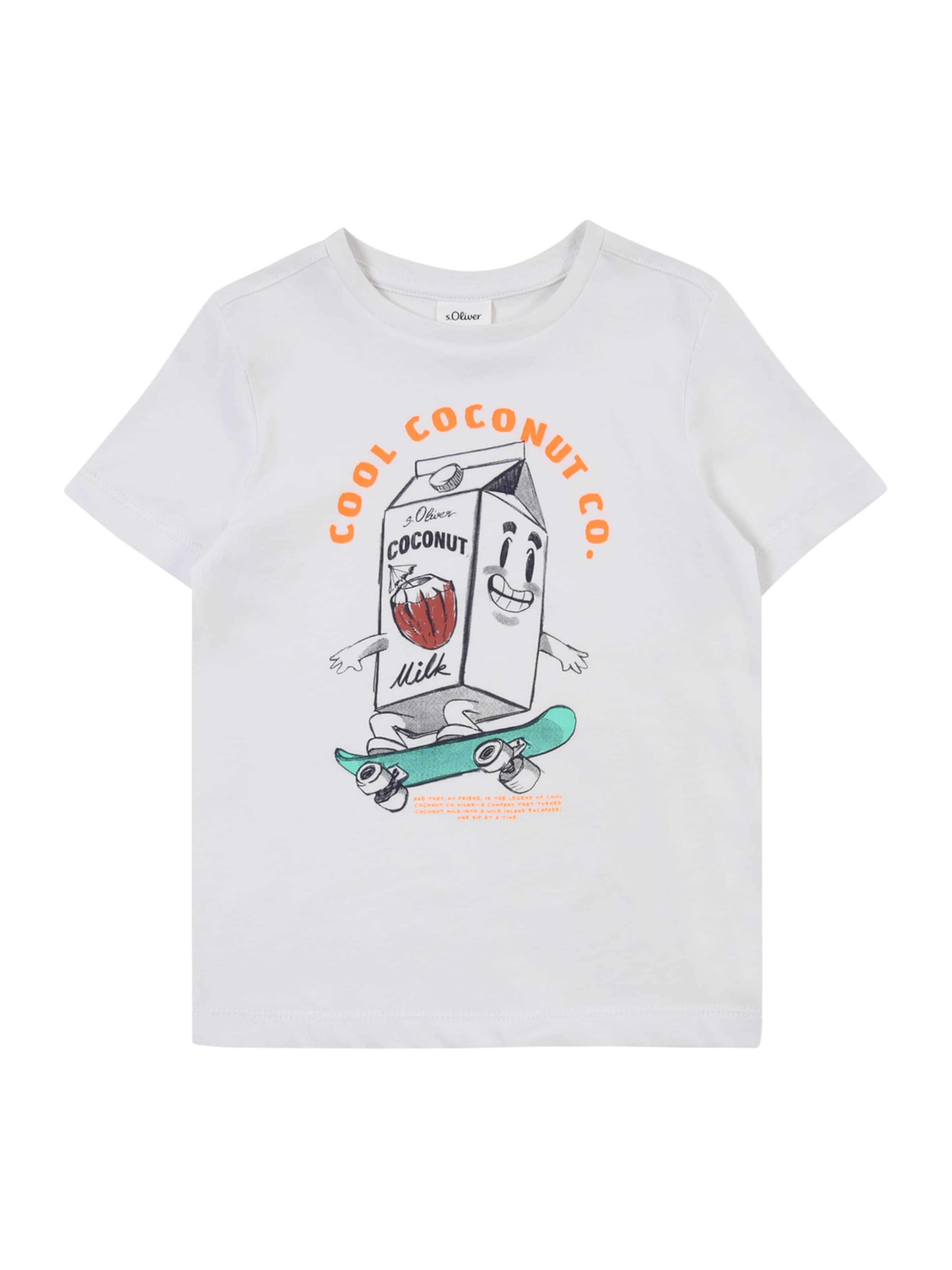 s.Oliver Koszulka w kolorze biały: przód