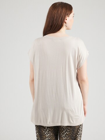 T-shirt 'FLAKE' ONLY Carmakoma en beige