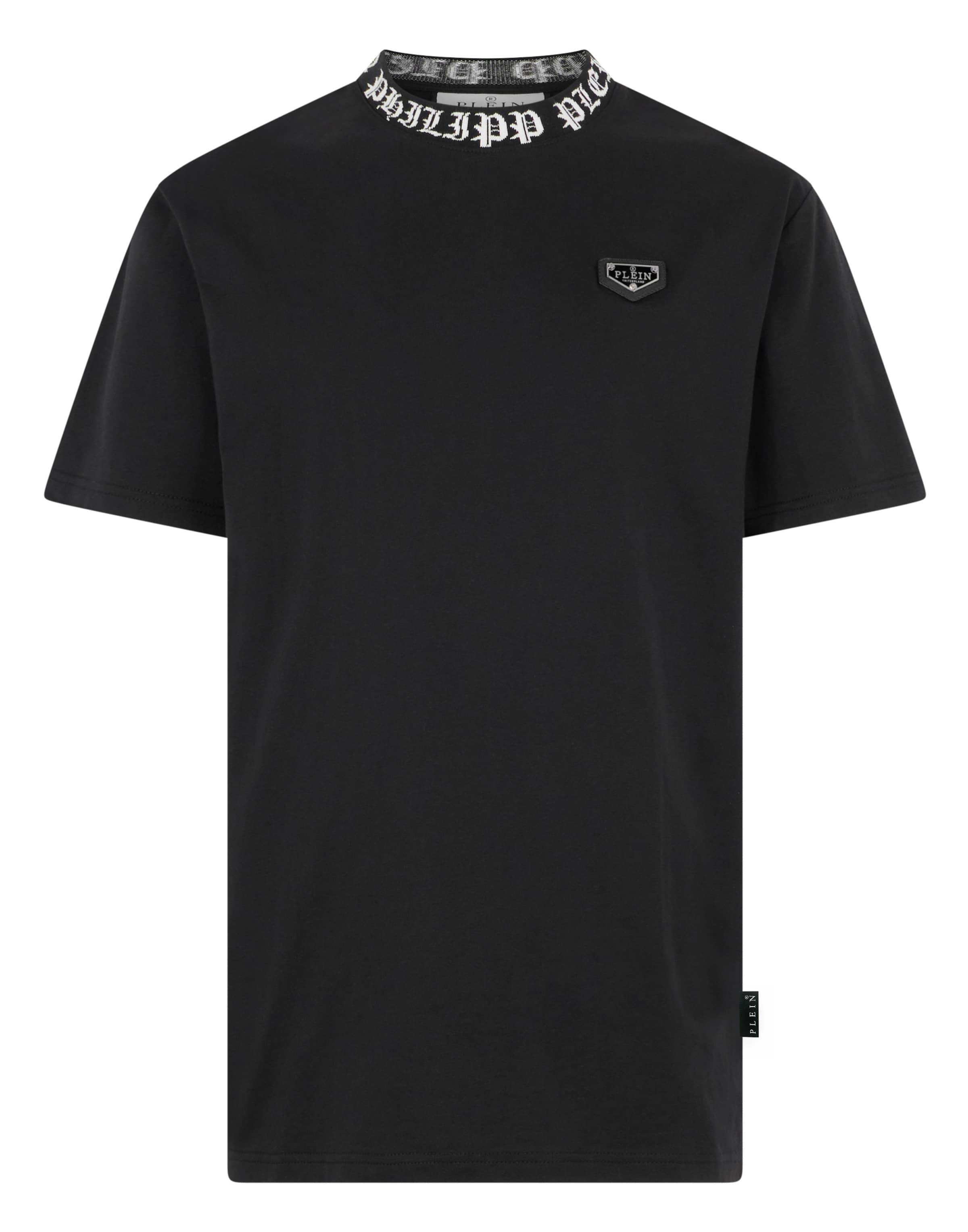 Maglietta di Philipp Plein in nero: frontale