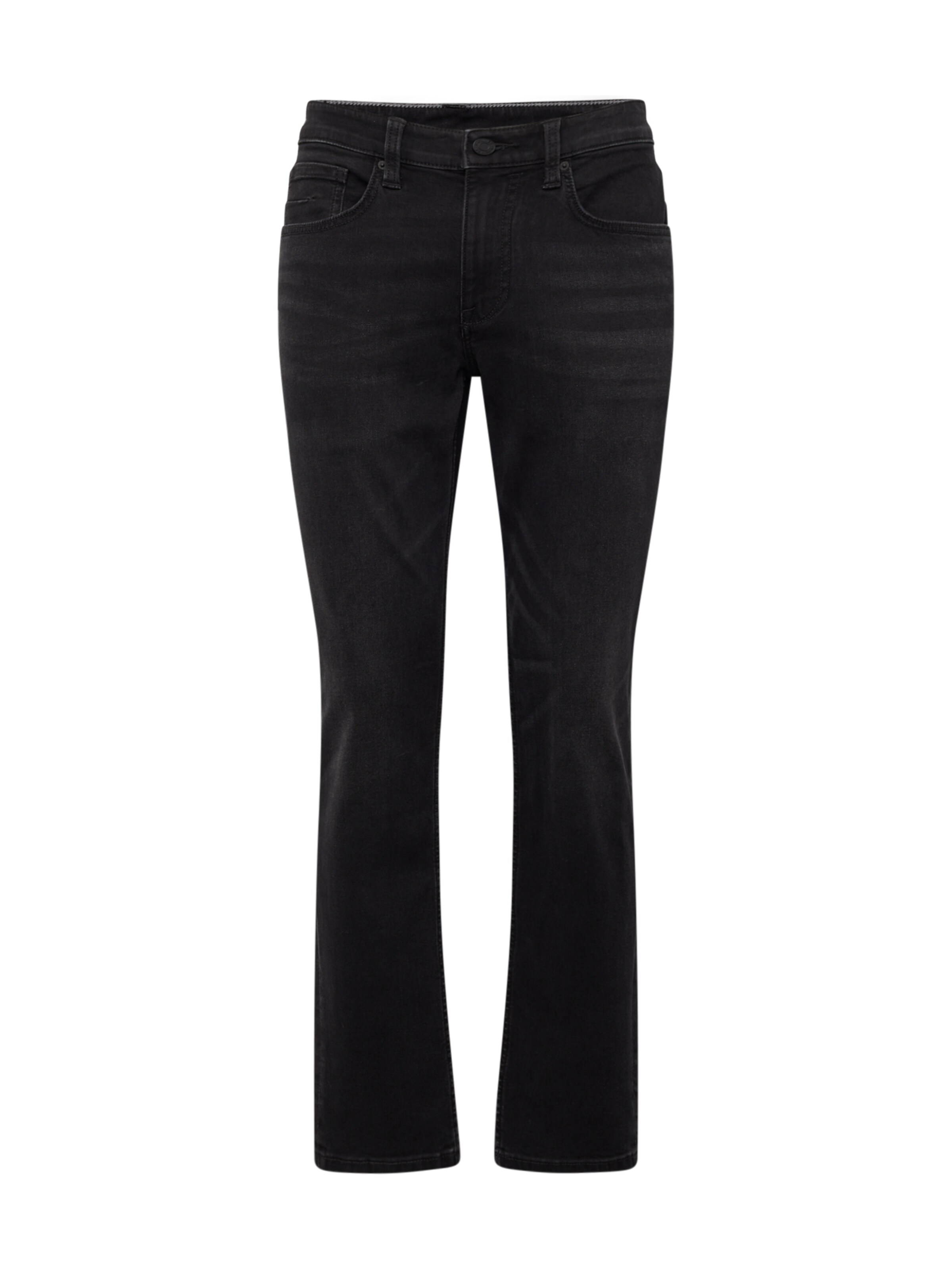 s.Oliver Slimfit Jeans 'Nelio' in Schwarz: Vorderseite