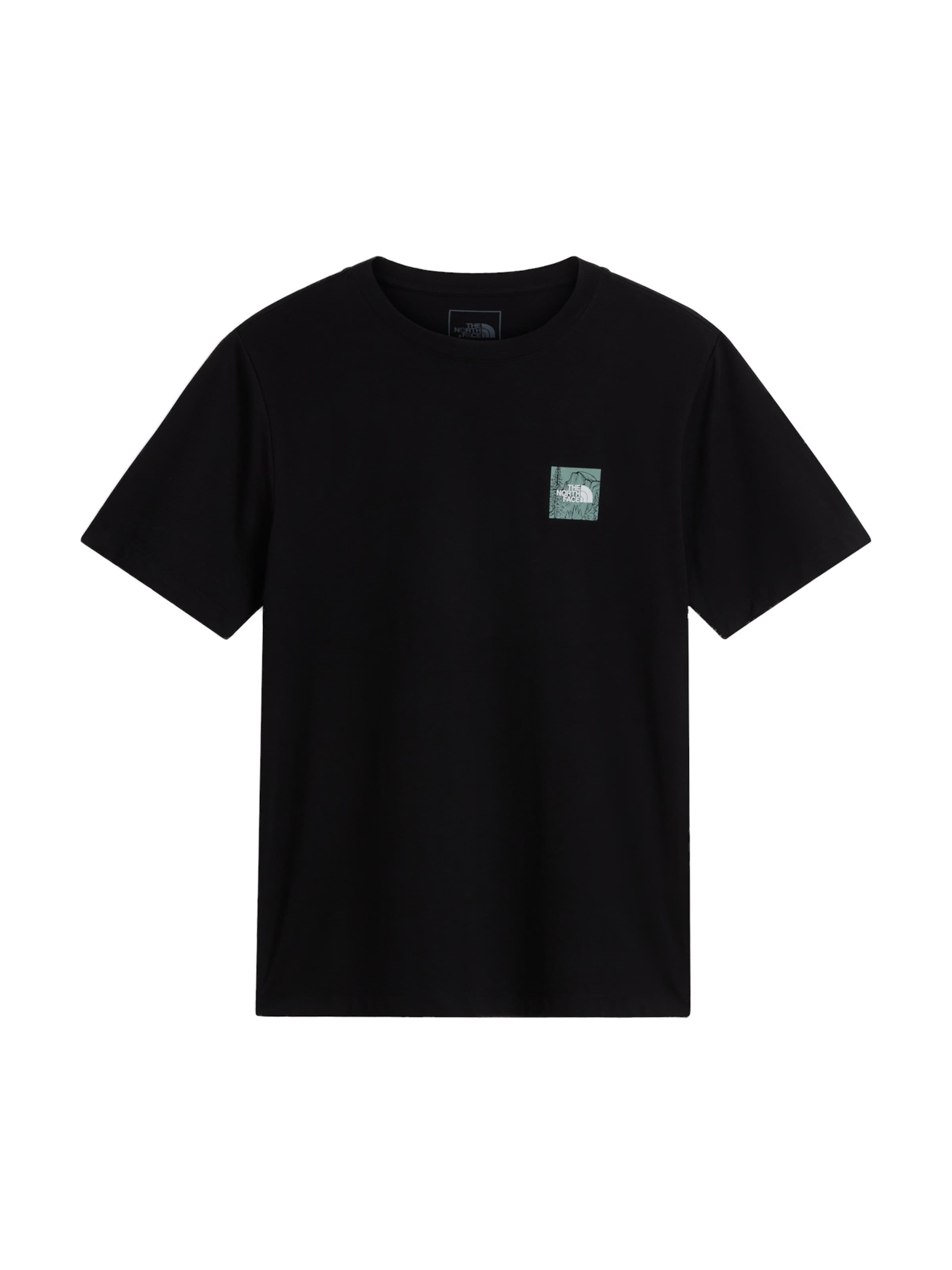 THE NORTH FACE Μπλουζάκι 'Monte' σε μαύρο: μπροστά
