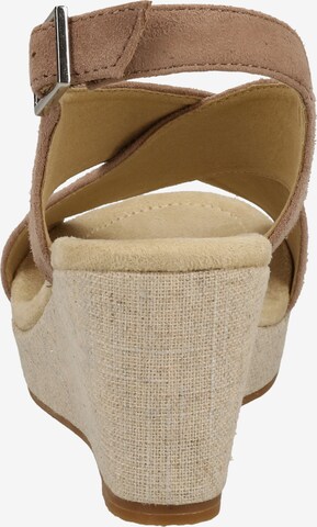 ARA Sandalen met riem in Beige