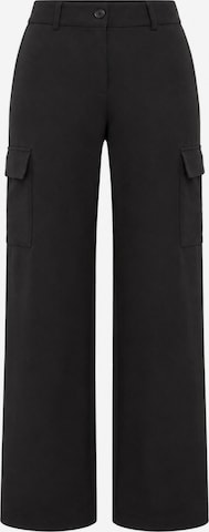 Regular Pantalon cargo 'UNICORN Women's cargo trousers black beige white s m l' UNICORN en noir : devant