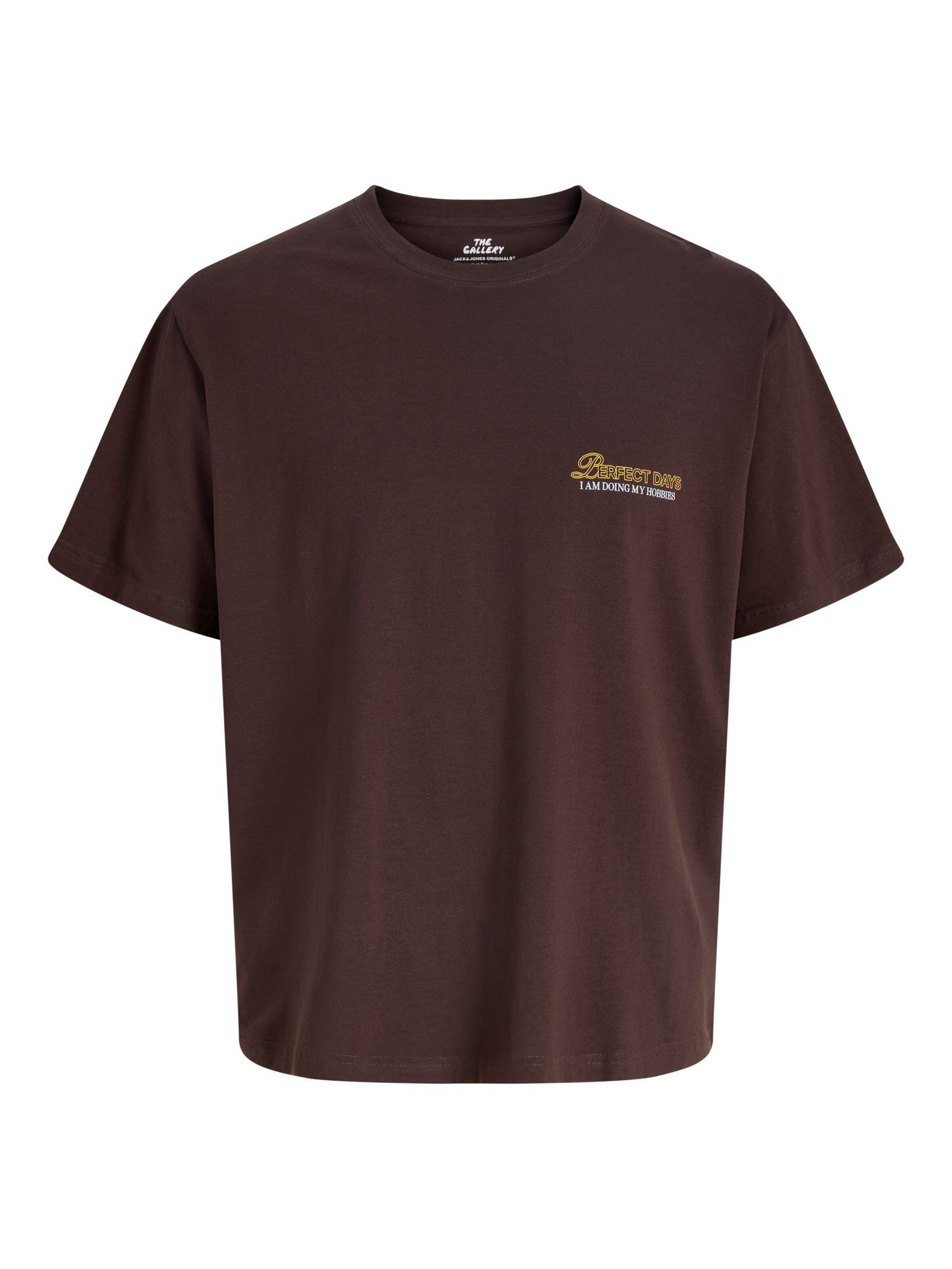 JACK & JONES Bluser & t-shirts 'JORSketch' i brun: forside
