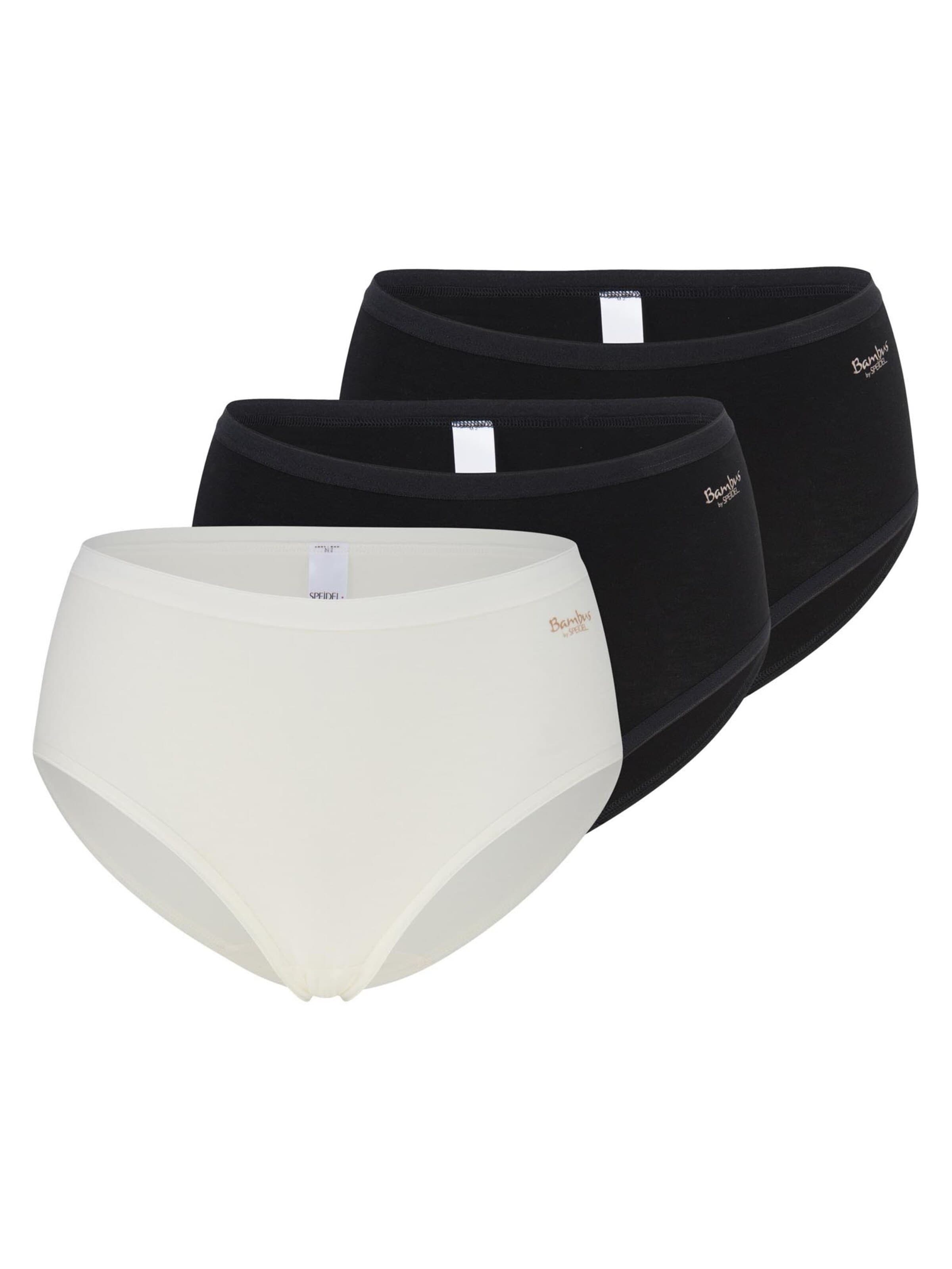 SPEIDEL Panty 'Bambus' in Black: front